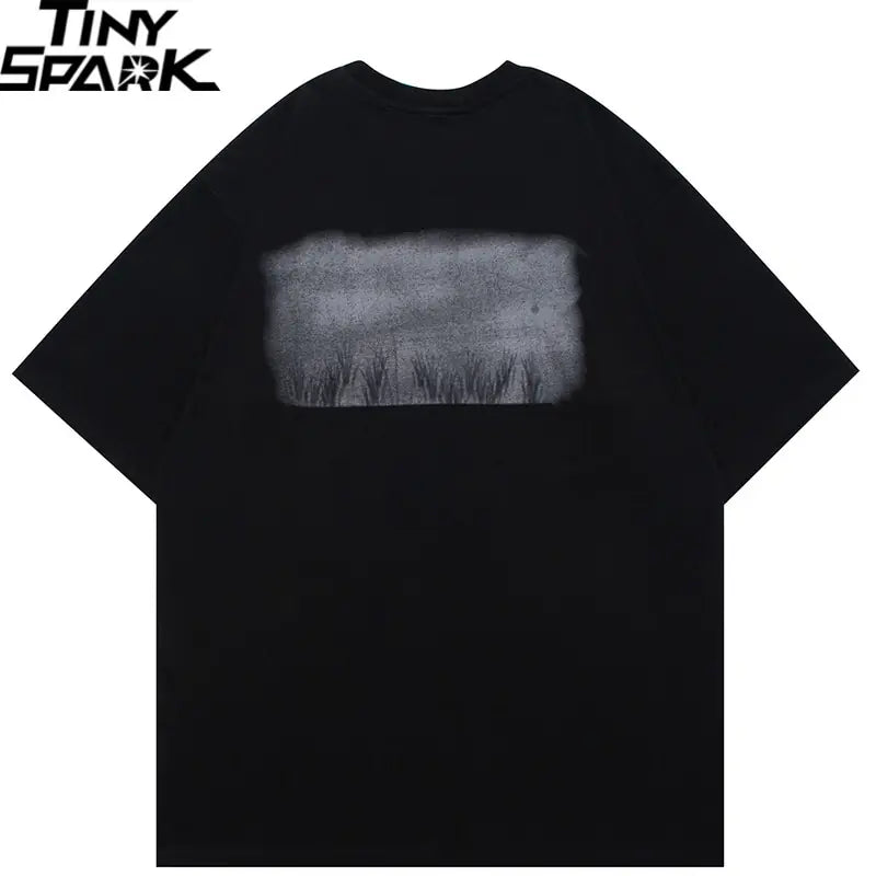 Paint Pattern Oversized T-Shirt